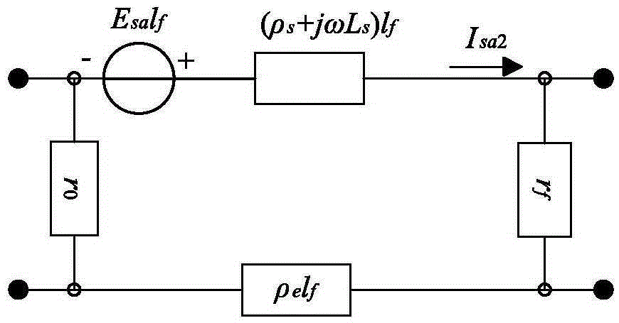 Single-core power cable sheath ground fault detection system and method based on circulating current measurement