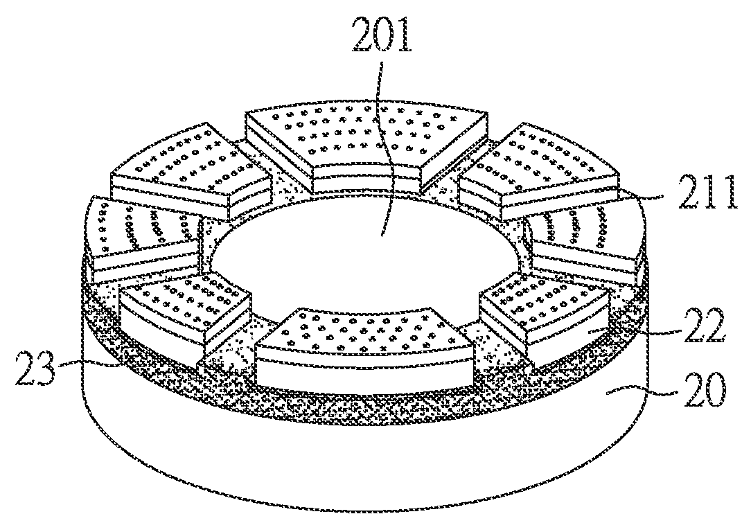 Segment-type chemical mechanical polishing conditioner and method for manufacturing thereof