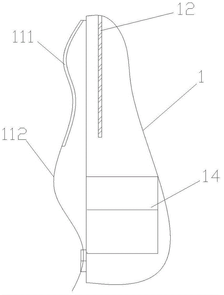 Automobile lumbar pillow capable of moving up and down