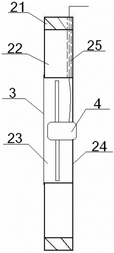 Exhaust type cooling device