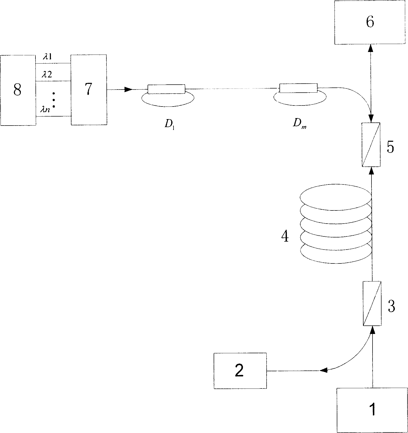 Distributed Raman amplifier