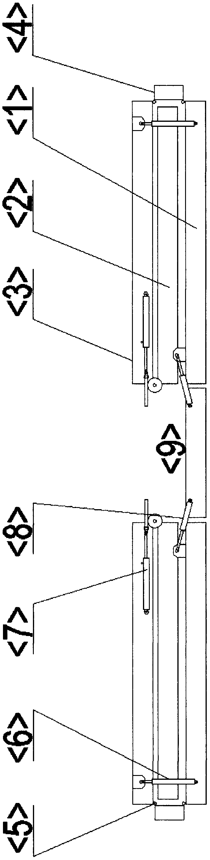 Automatic folding, loading and unloading transportable parking apron