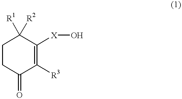 Cyclohexenone long-chain alcohol and medicament containing same