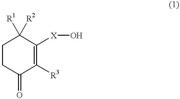 Cyclohexenone long-chain alcohol and medicament containing same