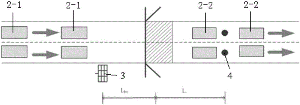 A variable speed limit control method for preventing rear-end collision accidents near tunnel entrances and exits