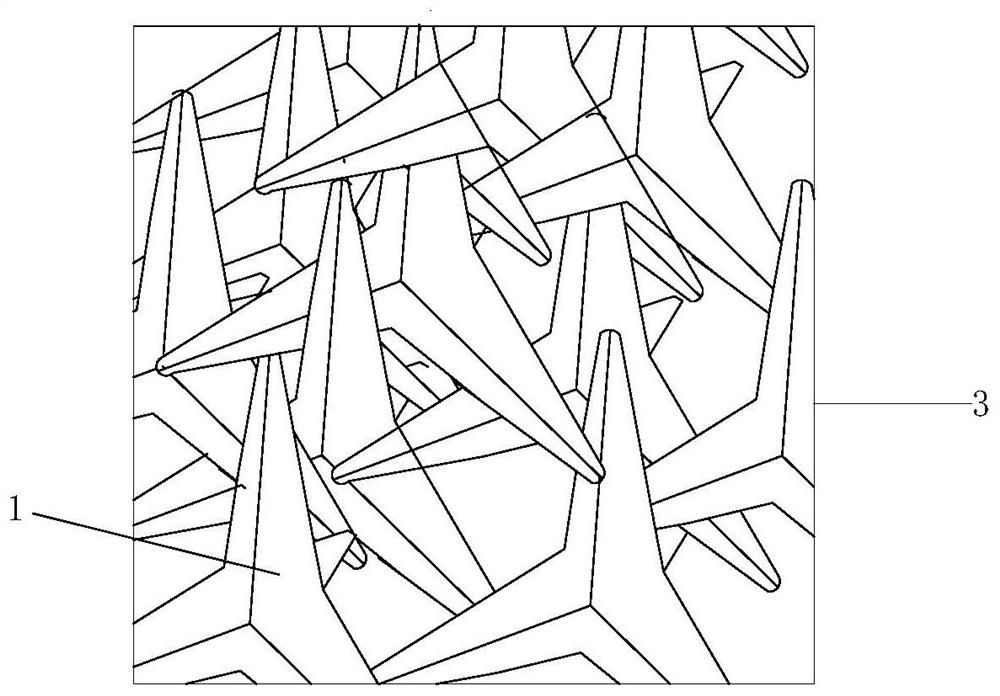 Old cement concrete paving reconstruction method