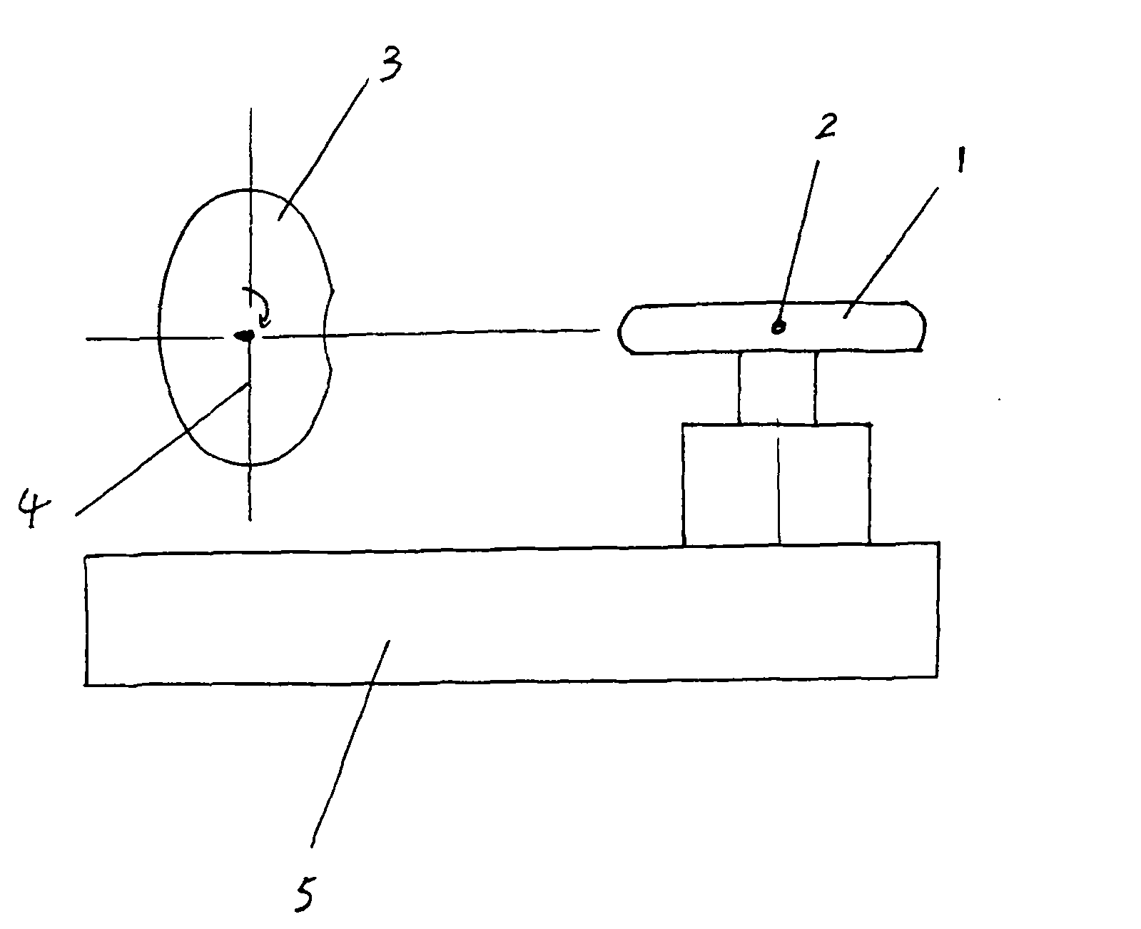 Method for grinding concave surface of cam with concave surface
