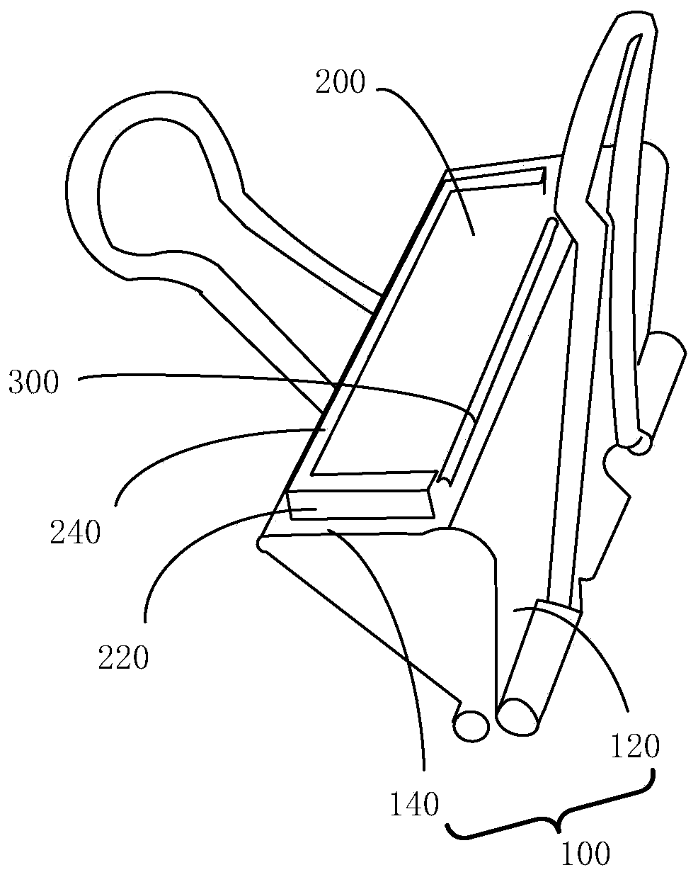 Long-tail clamp