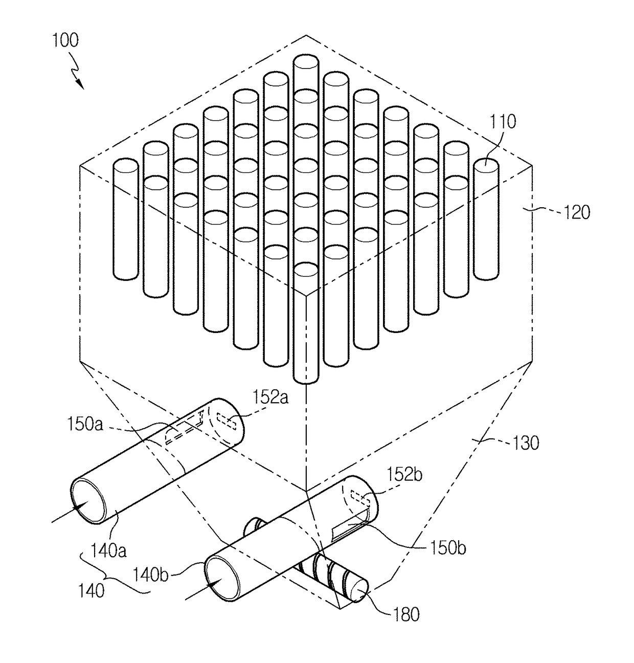 Bag filter filtration and dust collecting apparatus for preventing dust accumulation