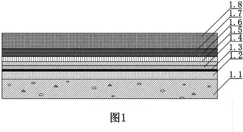 Roof ecological planting system and construction method thereof