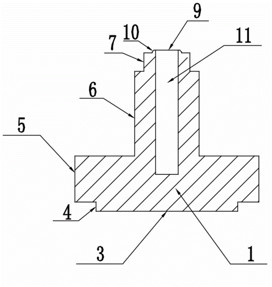 Tool for motor rotor into shaft