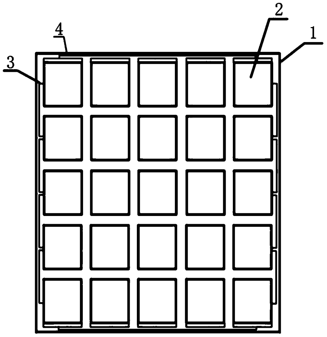 Improvement method of strip breaking process of multi-wire cutting machine