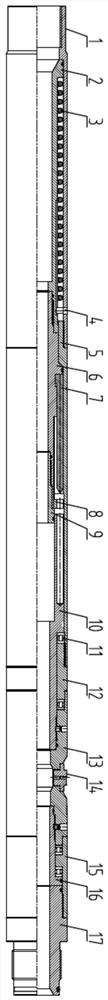 Horizontal well self-guiding hydraulic water injection device and method