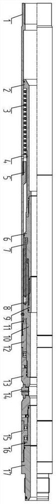 Horizontal well self-guiding hydraulic water injection device and method