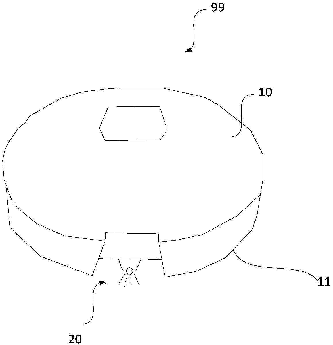 Cliff detecting method, device and apparatus and robot