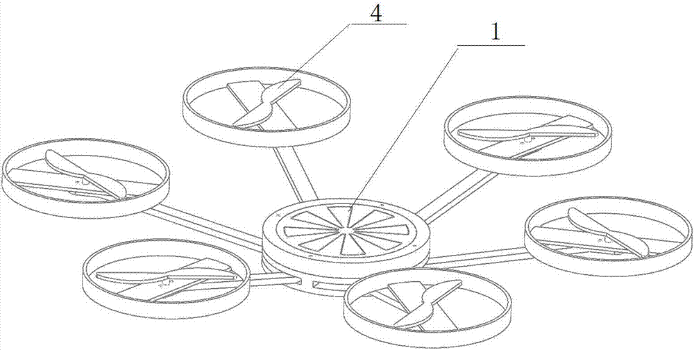 Method of using unmanned plane with electromagnetic sucker to implement on/off line of inspection robot