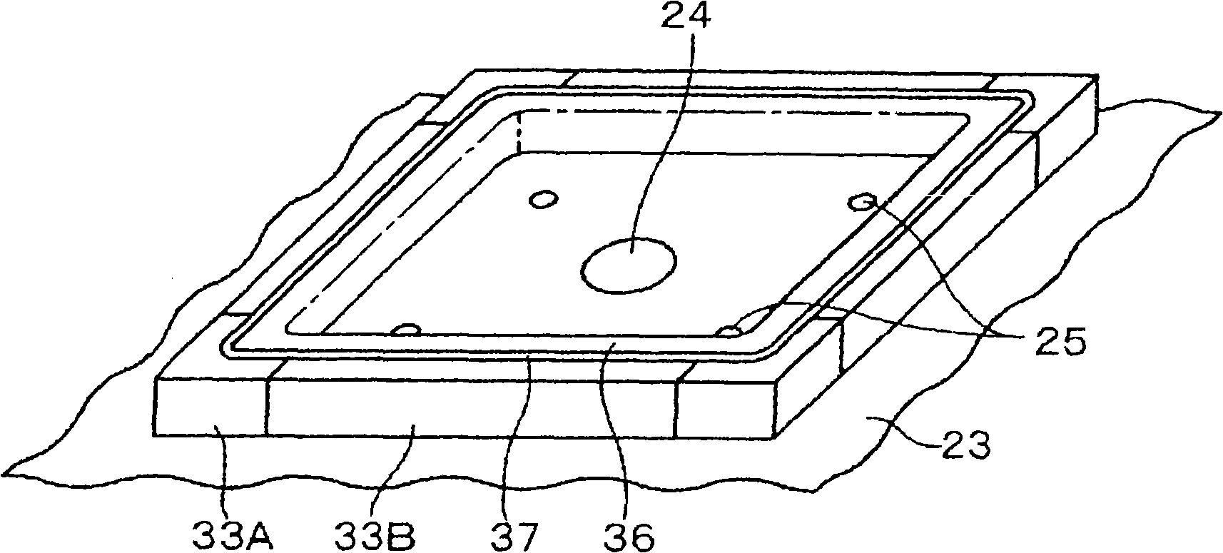 Vacuum container, pressure-resisting containing and sealing method thereof