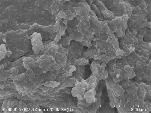 Method of one-pot preparation of UIO-66-NH2/functional monomer composite material, and application of the composite material for adsorption of antibiotics