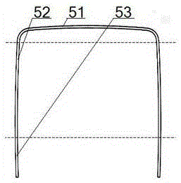 A birdcage body frame structure