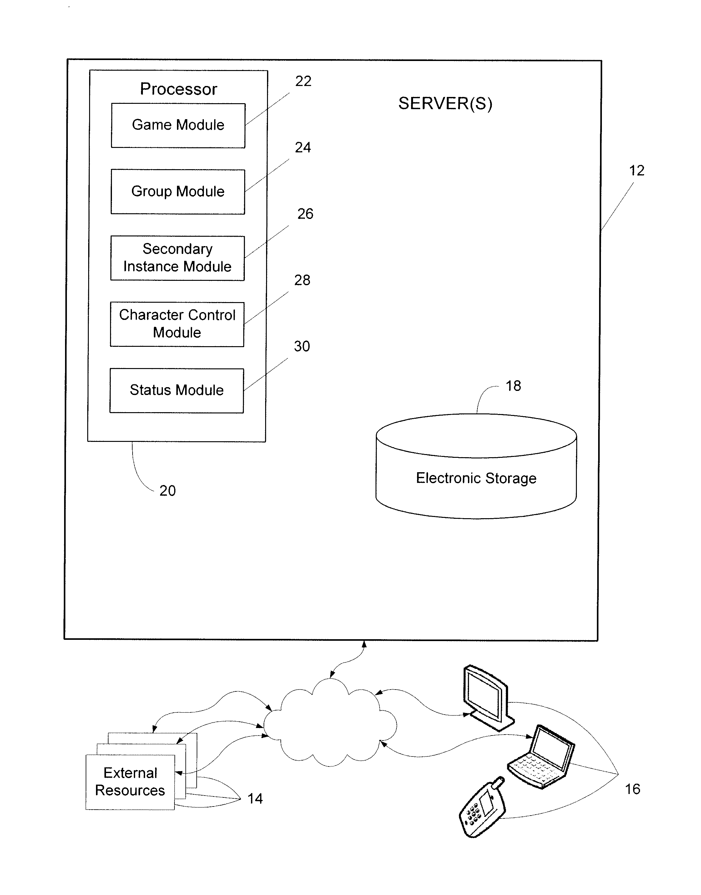 System and method for simulating group play within asynchronous videogame content