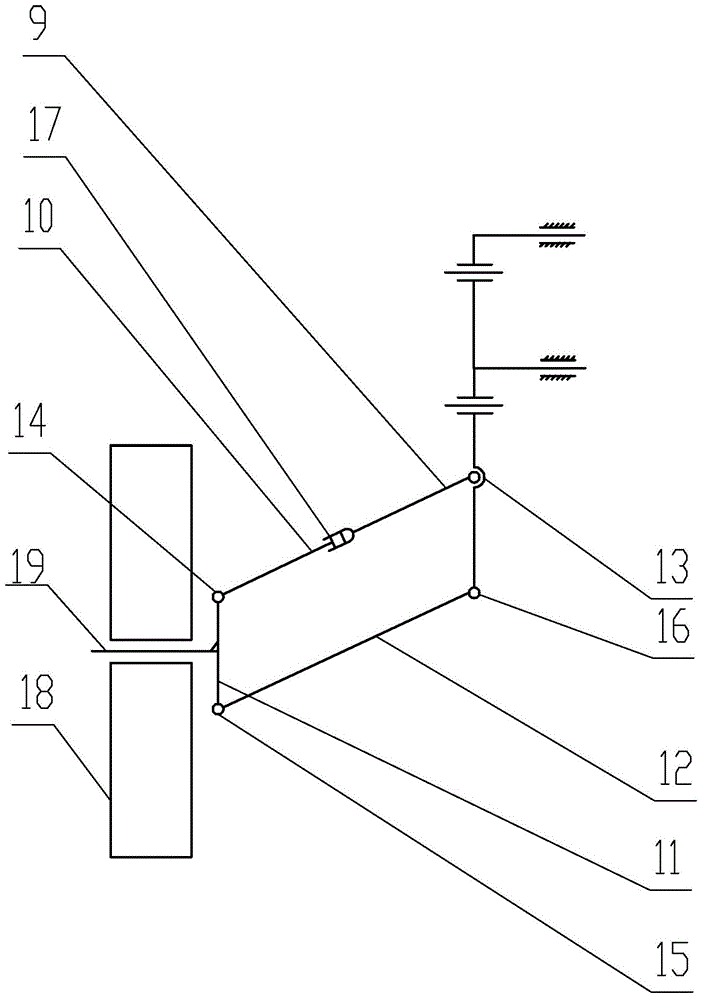 Robot walking leg mechanism with integration of wheel type, foot type and wheel-foot composite type