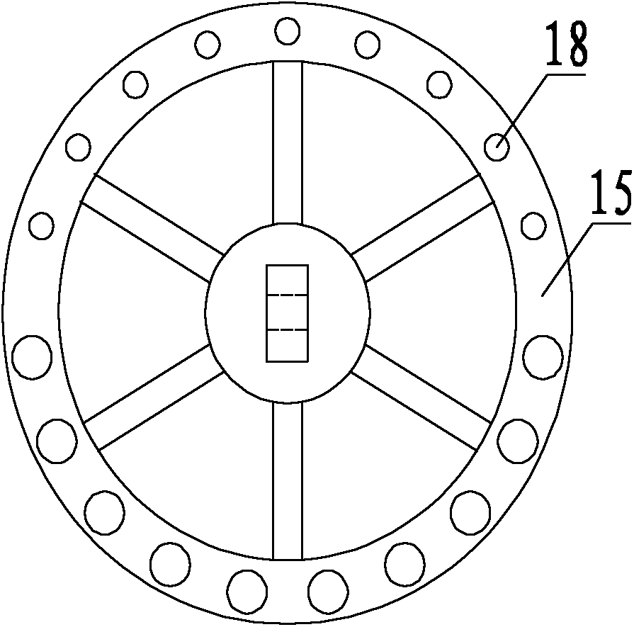 Heavy combustion engine assembling method for assembling rotor and front and rear supports in combining manner