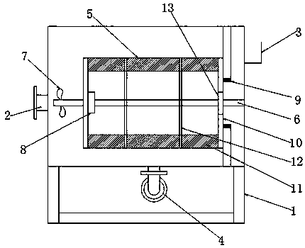 Solid-liquid separation equipment for accelerating liquid flow