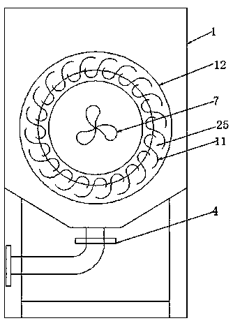 Solid-liquid separation equipment for accelerating liquid flow