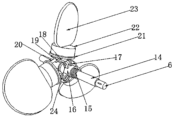 Solid-liquid separation equipment for accelerating liquid flow