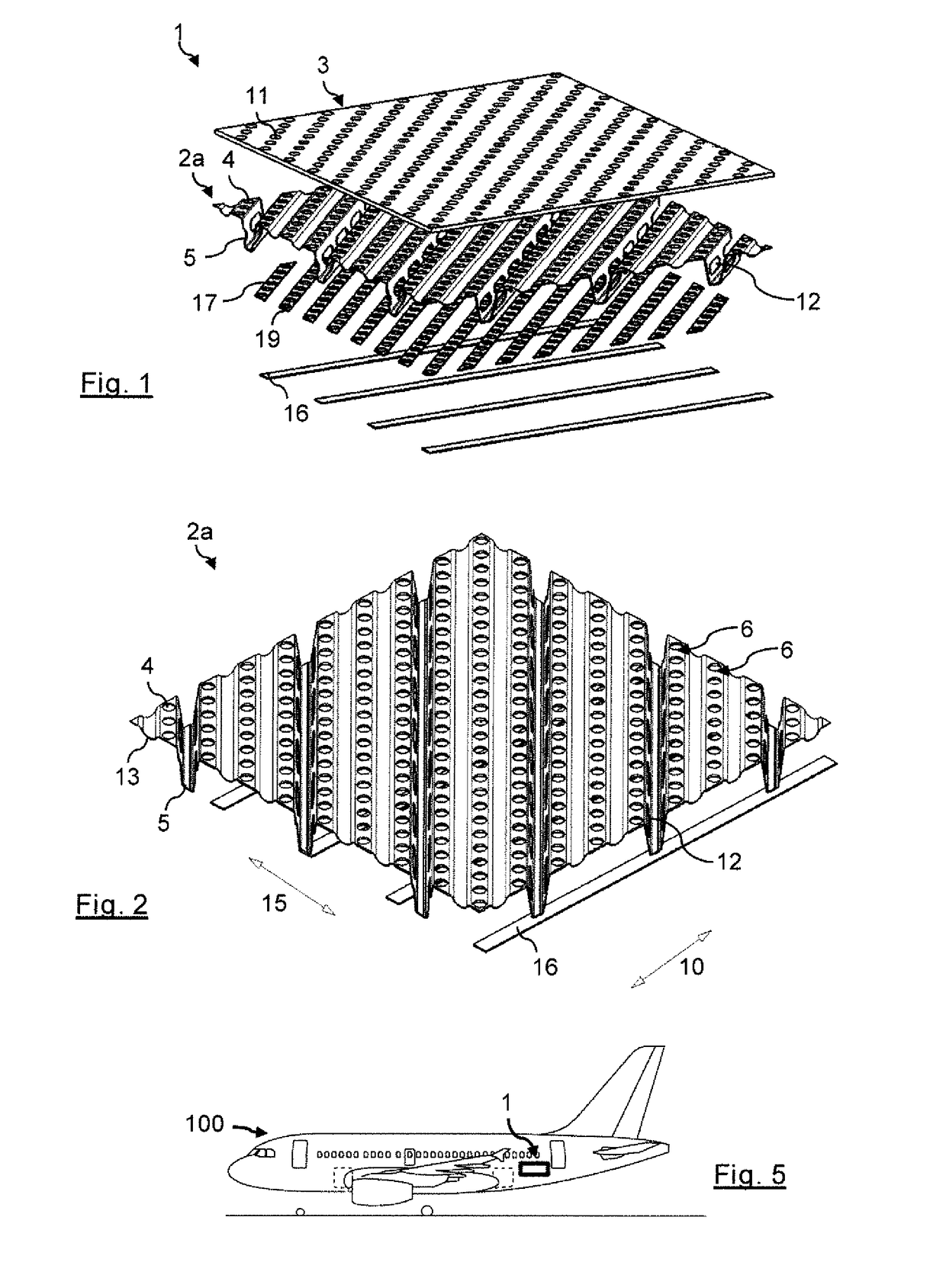 Floor arrangement for a cabin of a vehicle