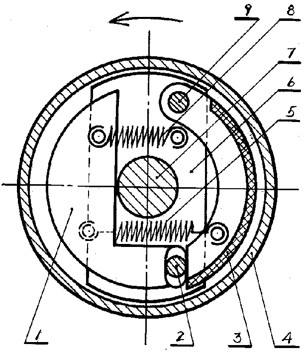 Mechanical centrifugal automatic clutch with high pulling torque