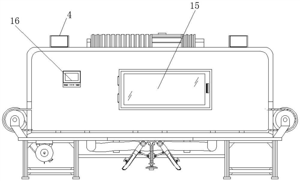 Comprehensive and efficient paint spraying equipment for skid-mounted equipment