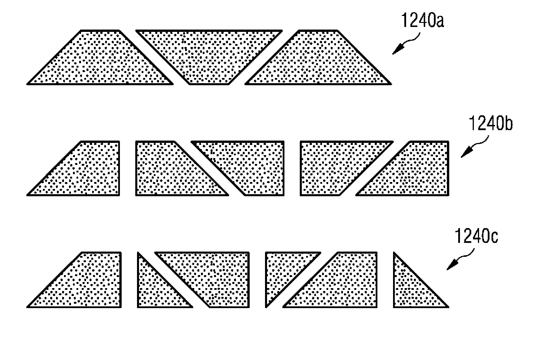 Formation of a core structure of a wind turbine rotor blade by using a plurality of basic core components