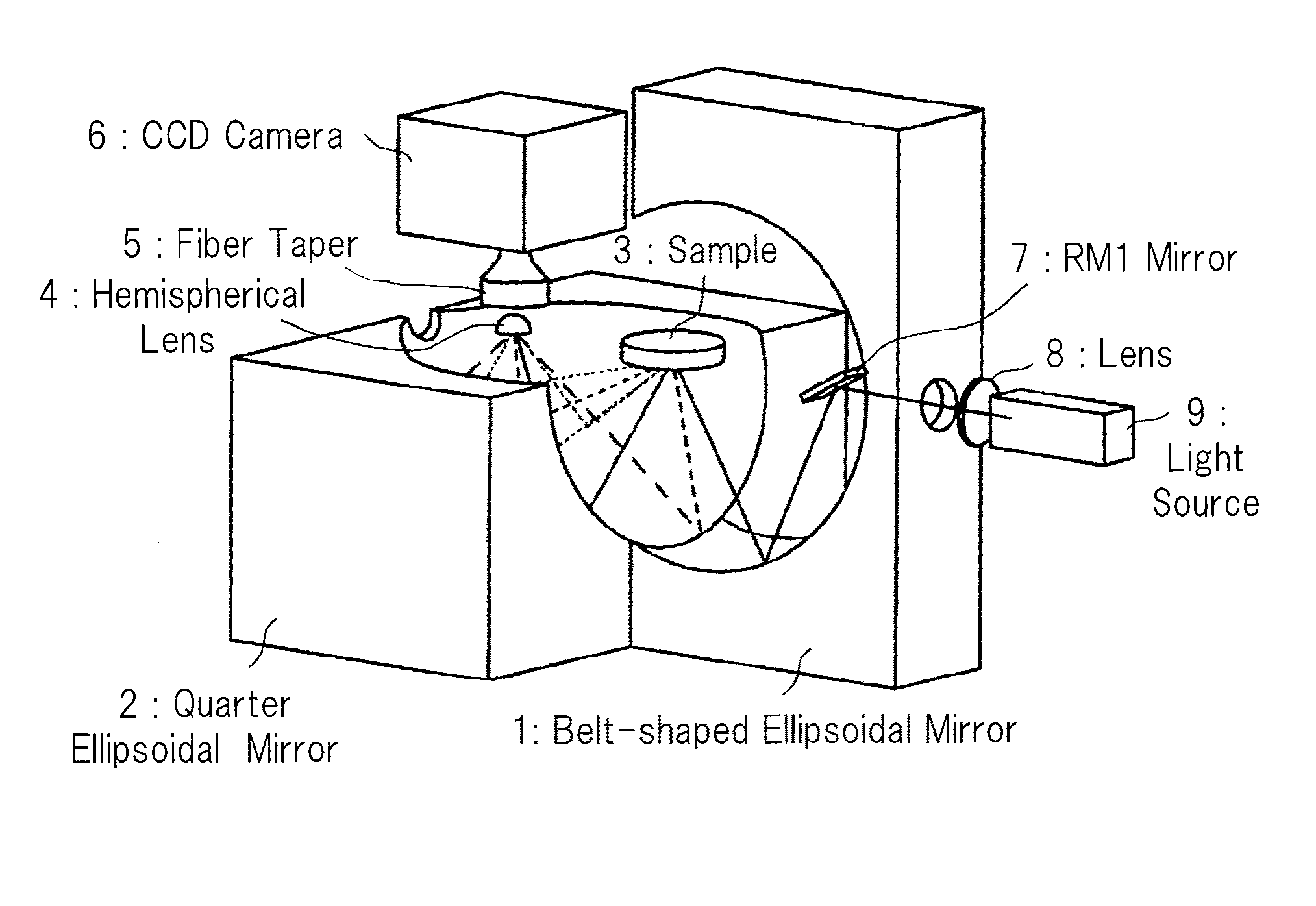 Optical characteristic measuring apparatus