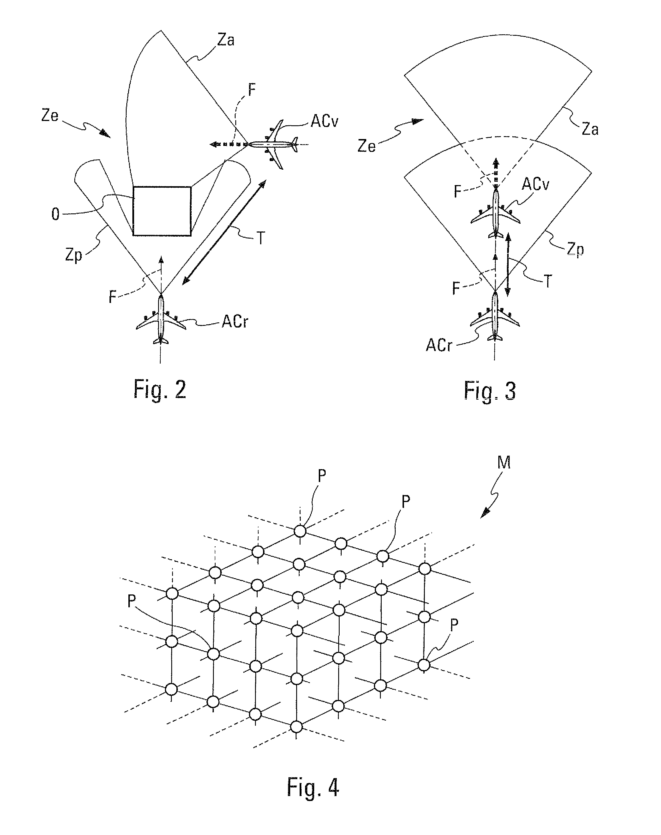 Process and a device for automatically determining meteorological conditions in the vicinity of an aircraft