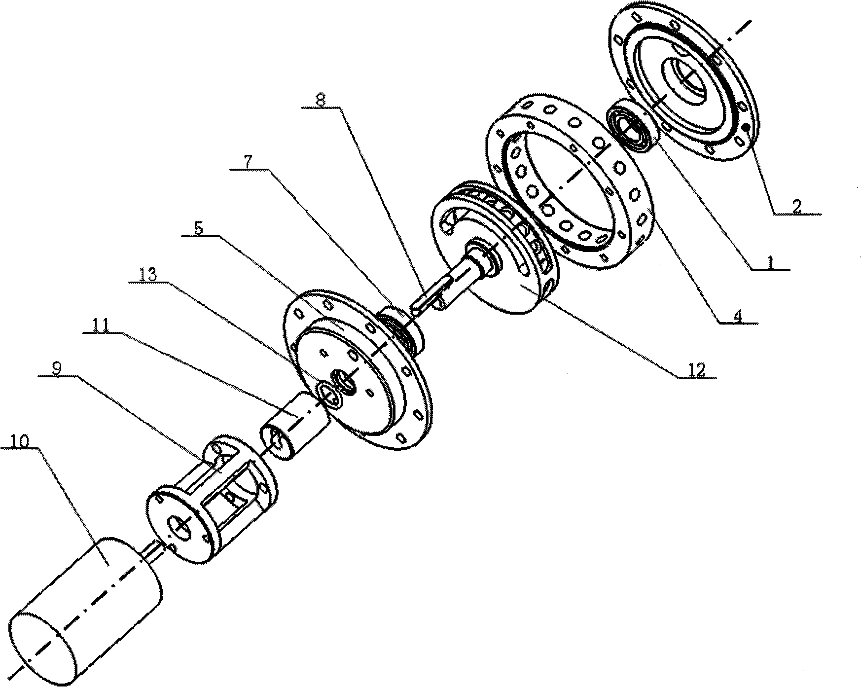 Rotary type fluid-distributing valve