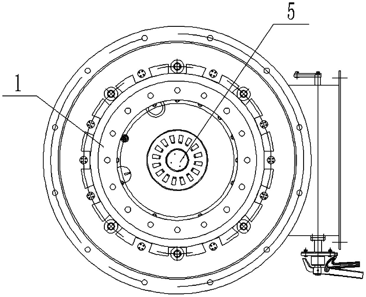 Low-NoX emission and efficient energy-saving combustor capable of combusting heavy oil, oil slurry and gas