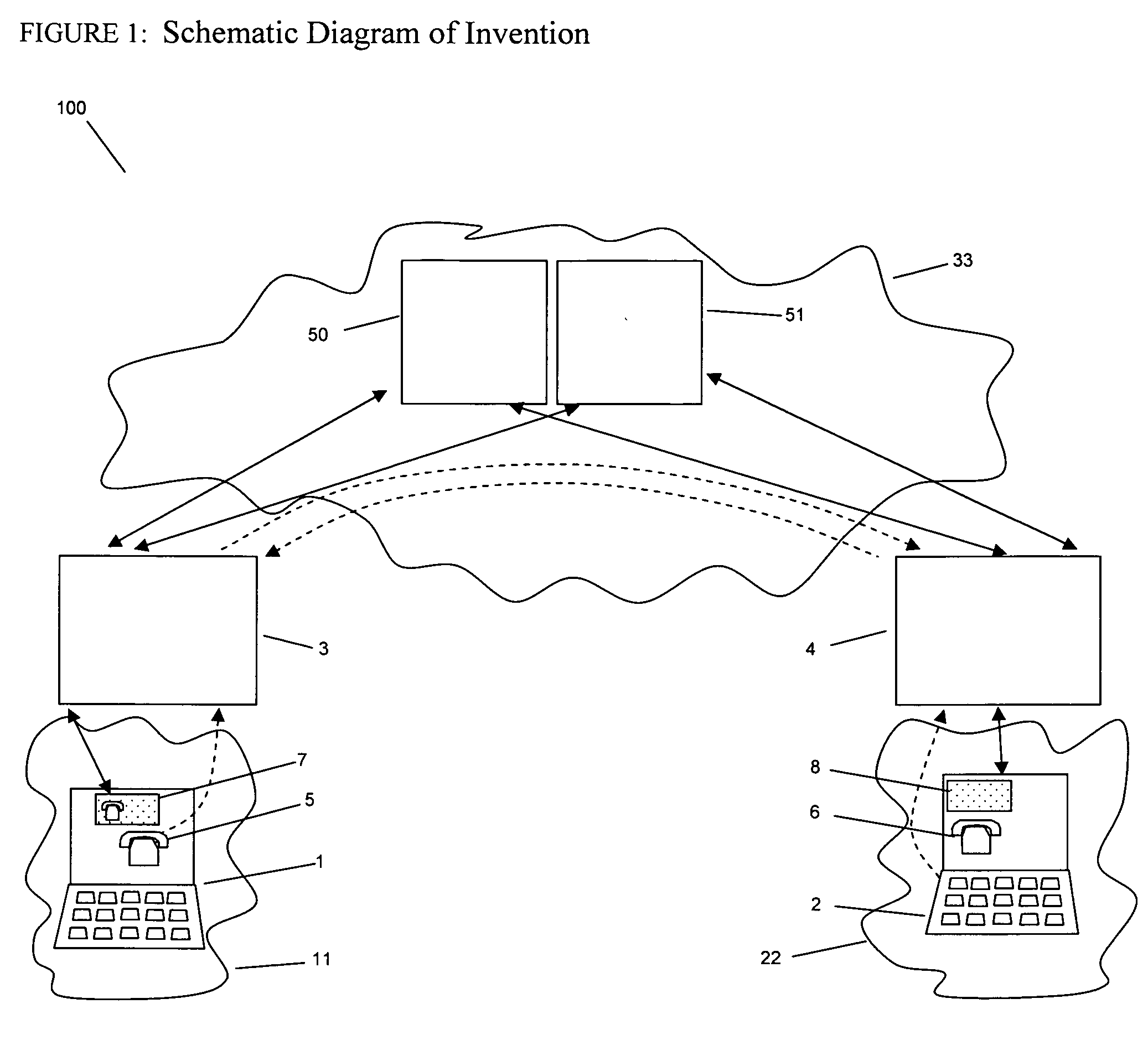Method for the initiation of a shared computer session