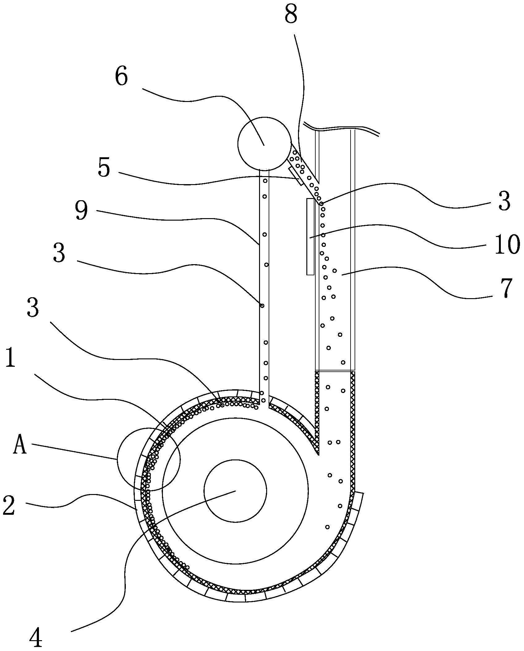 Wear-resistant cutter-suction pump