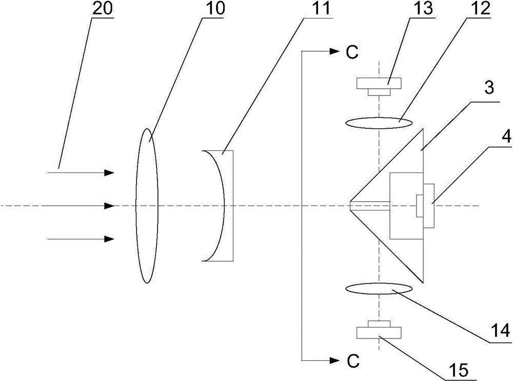 Long-distance laser atmosphere communication receiving device with fast alignment function and communication method