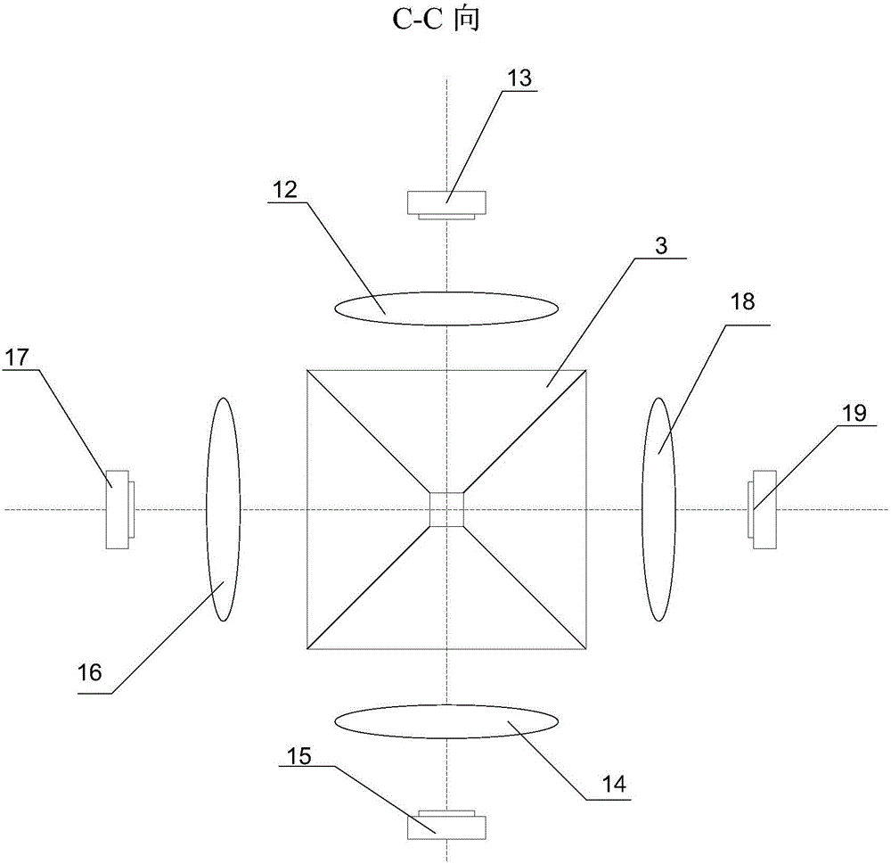 Long-distance laser atmosphere communication receiving device with fast alignment function and communication method