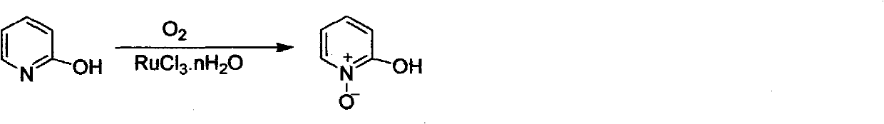 Preparation method of 2-hydroxypyridine-N-oxide