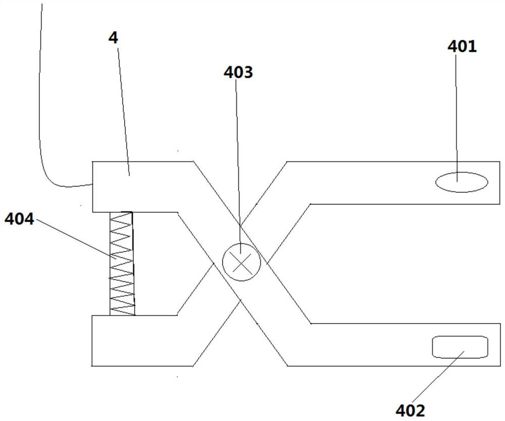 Emergency resuscitation assisting device for anesthesia room