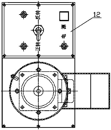 A compression spring automatic separation device