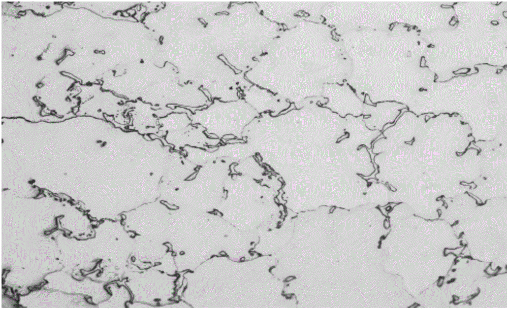 Preparation method for reducing zirconium compound segregation of zirconium-containing magnesium alloy cast ingot ZK61M