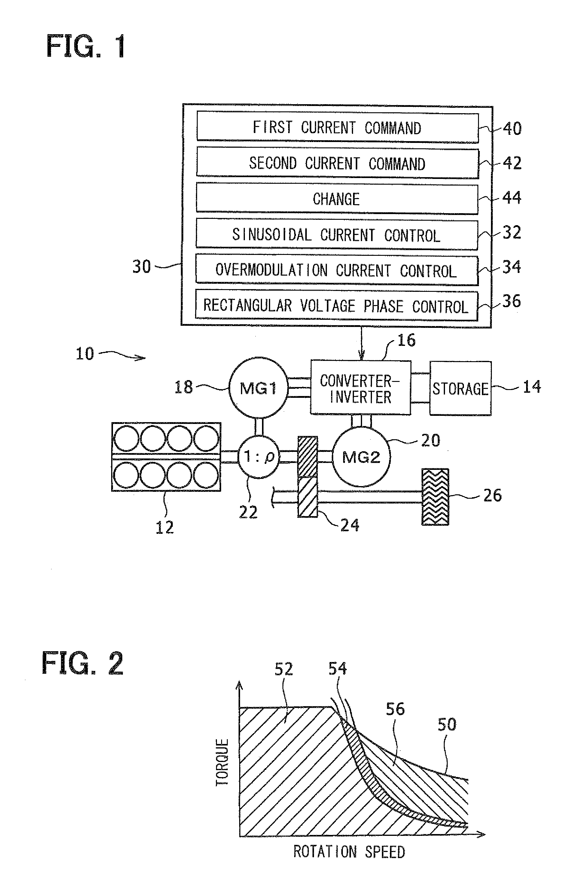 Rotary electric machine control system