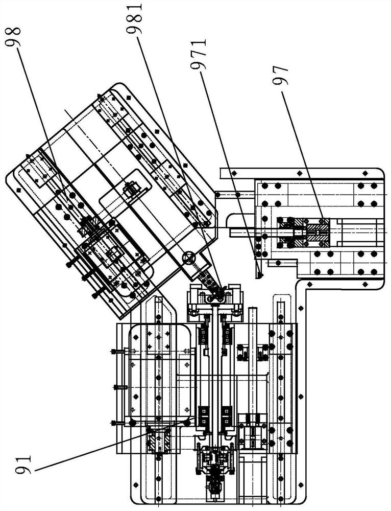 Numerical control bearing pedestal intelligent machining all-in-one machine