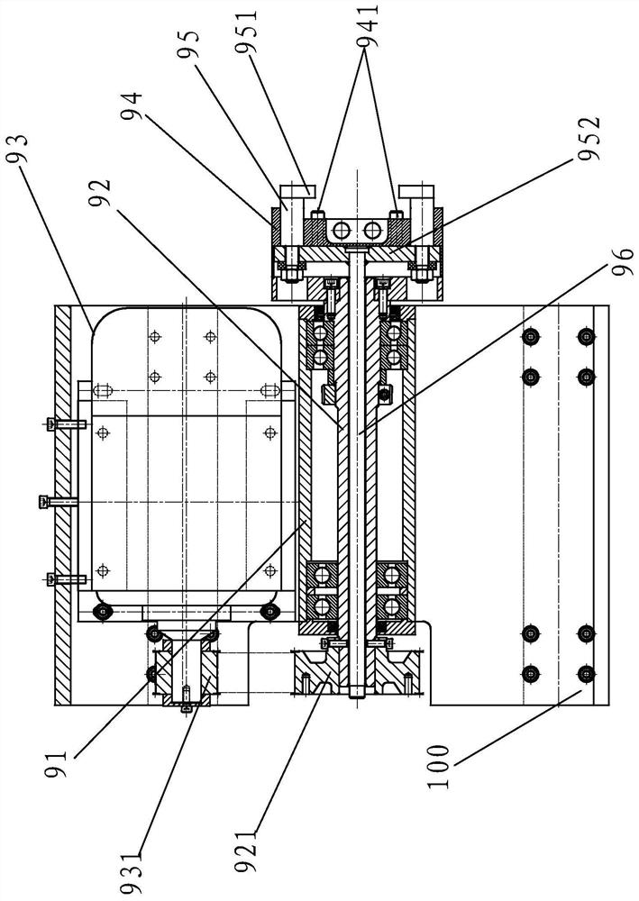 Numerical control bearing pedestal intelligent machining all-in-one machine