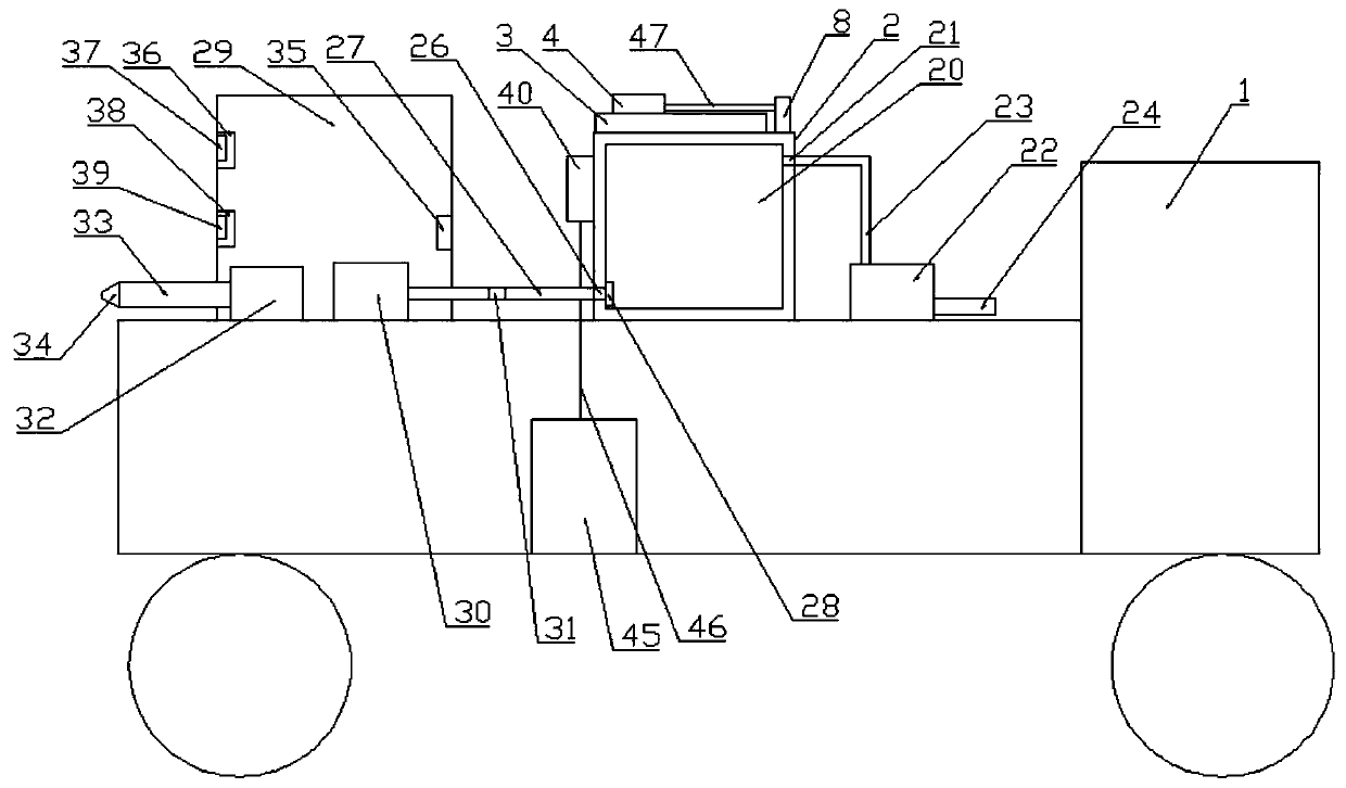 Multifunctional tunnel maintenance device