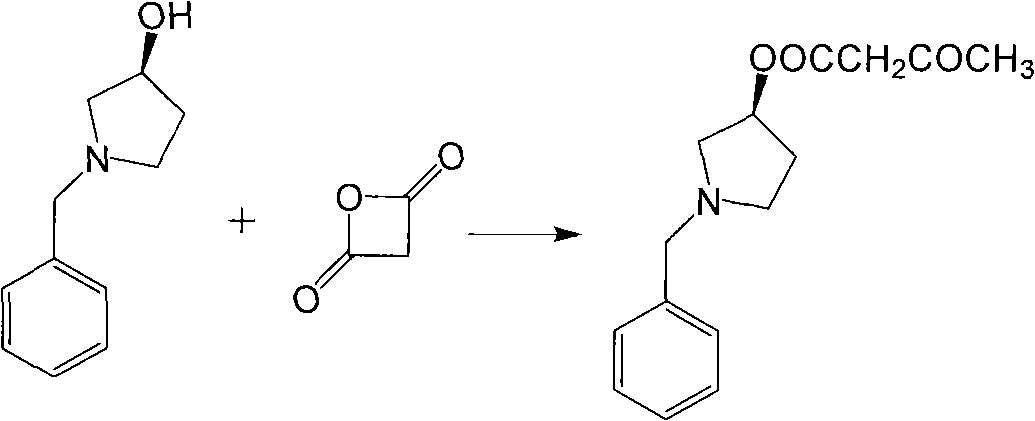 New preparation method of intermediate product of barnidipine hydrochloride